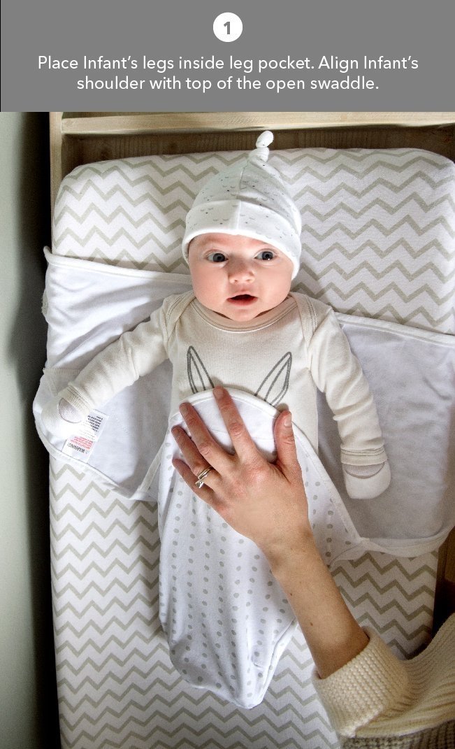 Polka Dot & Grey Chevron Adjustable blanket