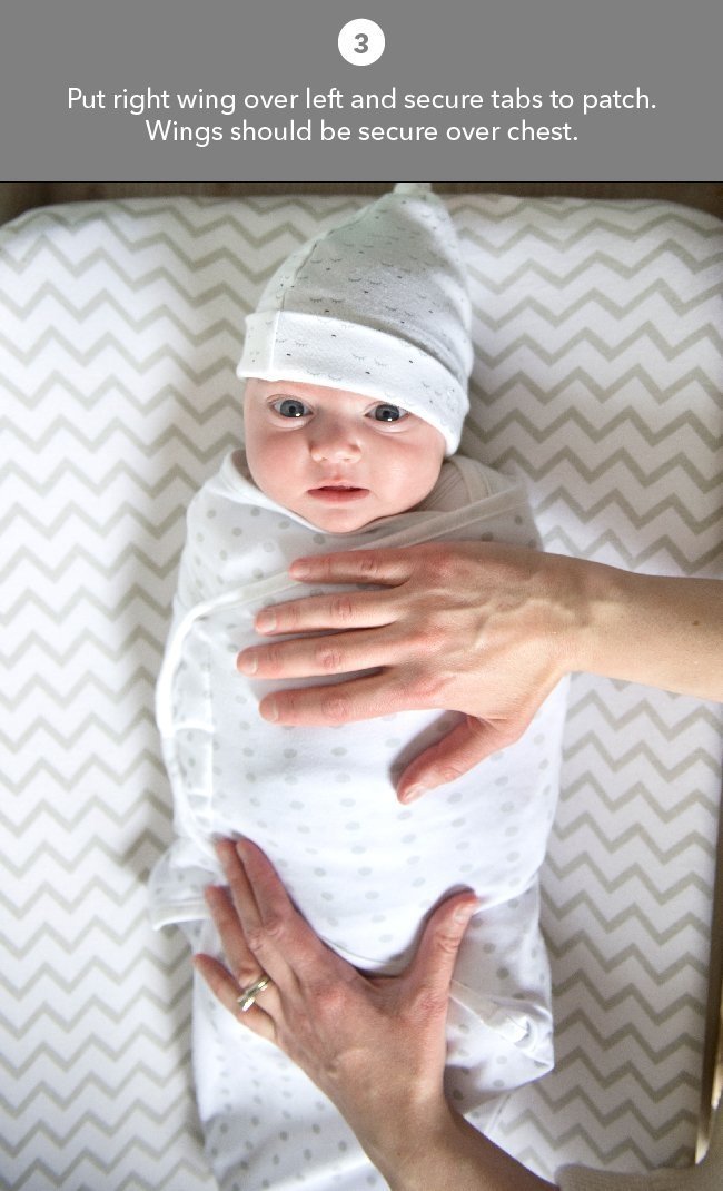 Polka Dot & Grey Chevron Adjustable Swaddles