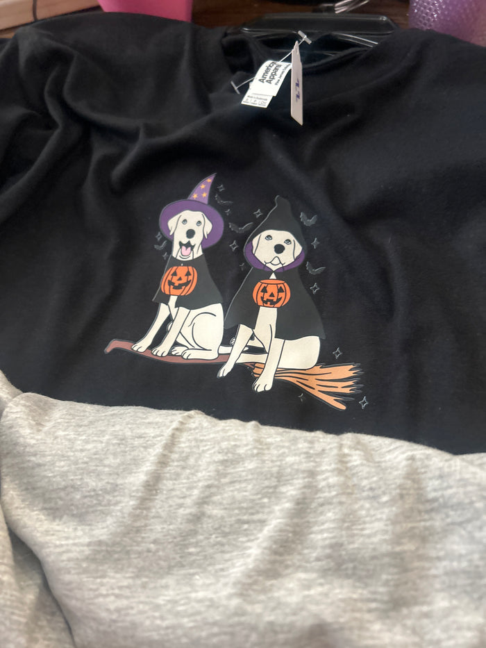 Halloween dog tee