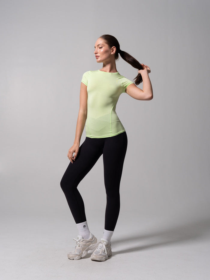 Halo Tee - Limearita