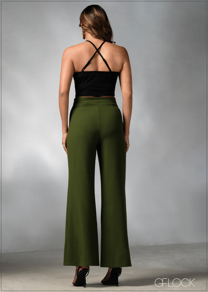 Halter Neck Crop Top - 270625