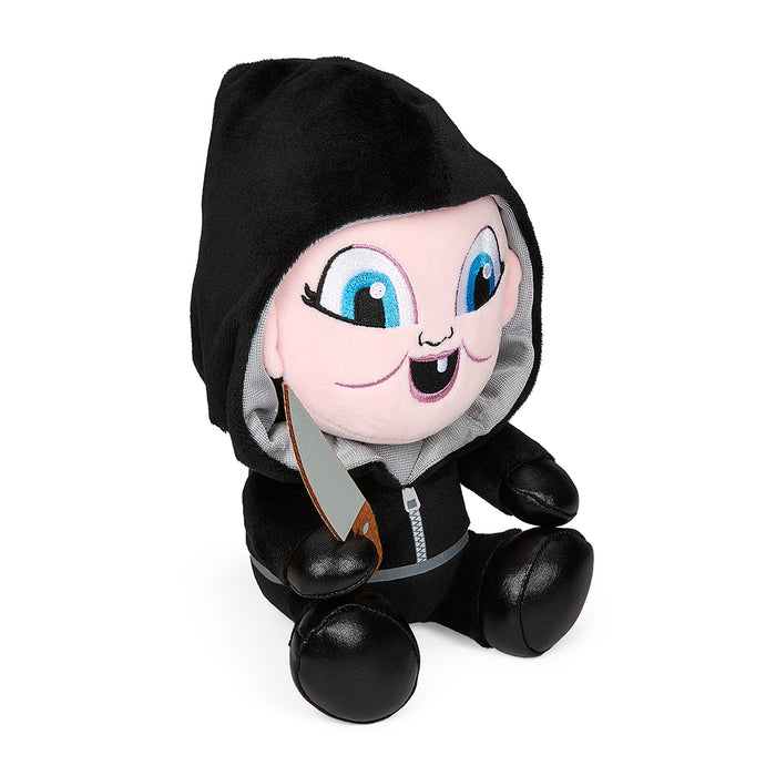 Happy Death Day Babyface Phunny plush toy, 7.5-inch soft plush character from the Happy Death Day series.