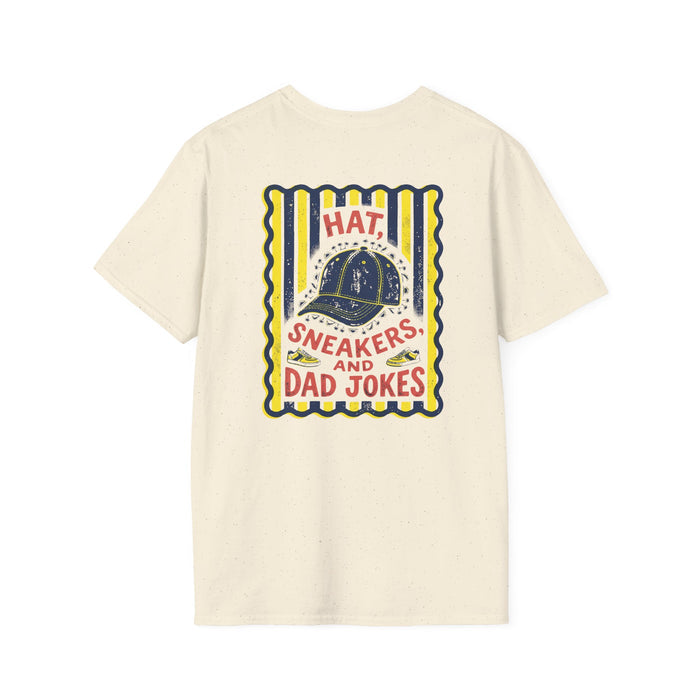 Hat Sneakers And Dad Jokes T-Shirt t-shirt product image 1 from Beast and Beauty
