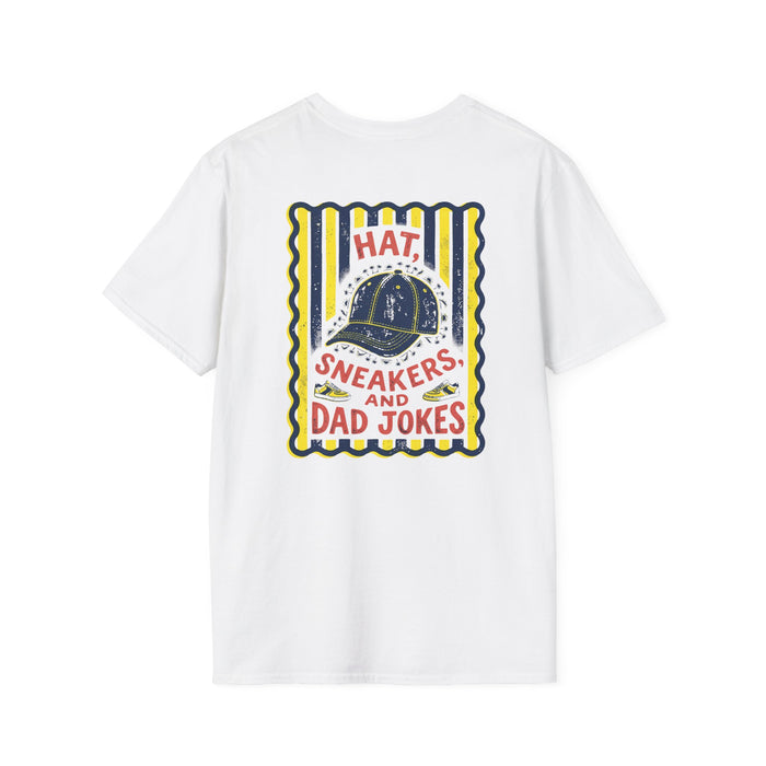 Hat Sneakers And Dad Jokes T-Shirt t-shirt product image 2 from Beast and Beauty