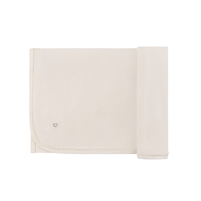 Heart and Star Button Pointelle Collection - Blanket