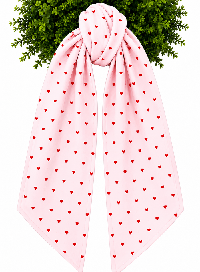 Heart String Wreath Sash