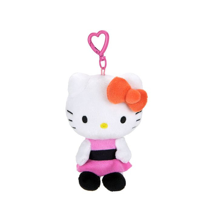 Sanrio Hello Kitty and Powerpuff Girls plush charm blind box featuring colorful character designs and soft plush material.