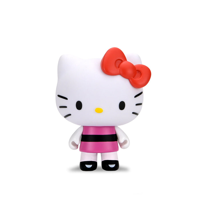 Hello Kitty® and Friends x The Powerpuff Girls - Blind Box Vinyl Mini Figure Series on Kidrobot.com - Featuring Hello Kitty as Blossom