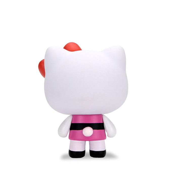 Hello Kitty® and Friends x The Powerpuff Girls - Blind Box Vinyl Mini Figure Series on Kidrobot.com - Featuring Hello Kitty as Blossom