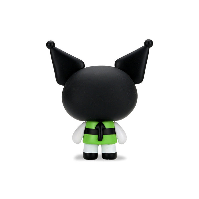 Hello Kitty® and Friends x The Powerpuff Girls - Blind Box Vinyl Mini Figure Series on Kidrobot.com - Featuring Kuromi as Buttercup