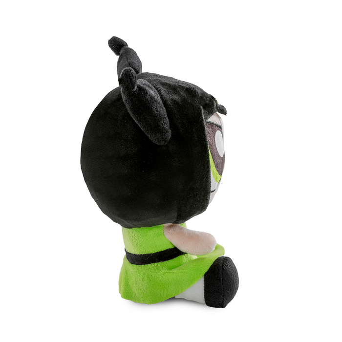 Sanrio Hello Kitty and Friends x Powerpuff Girls Buttercup Kuromi Phunny plush toy, soft and detailed character plush.