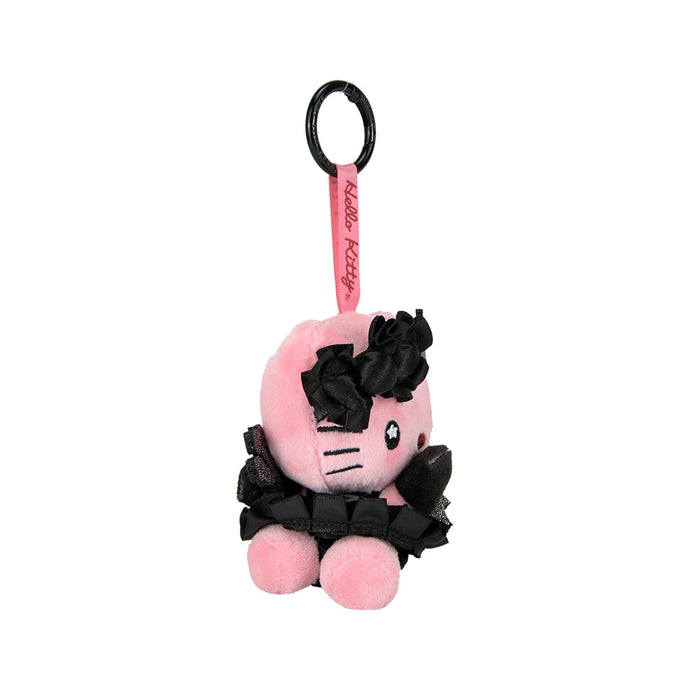 Sanrio Hello Kitty Mimmy devilishly cute plush charm, SDCC debut, featuring a soft plush design with adorable devil-themed details.