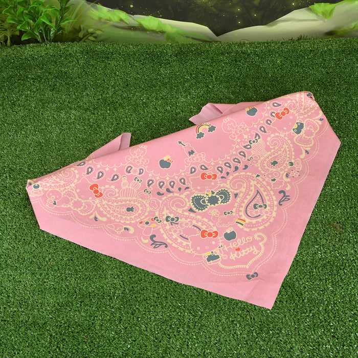 Sanrio Hello Kitty® Camp Adventure large plush toy with pink outfit and camping gear, soft and cuddly for kids.