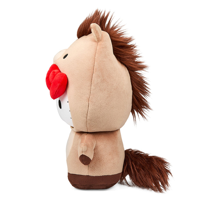 Sanrio Hello Kitty® 13-inch plush toy featuring the Chinese Zodiac Year of the Horse design, soft and cuddly for fans.