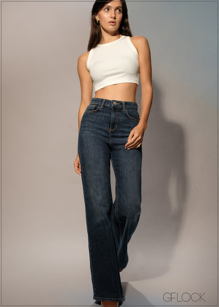 High Rise Bootcut Jean - Long Length