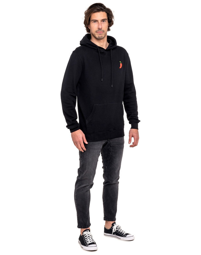 hoodie chilliblk PULLIN en coton