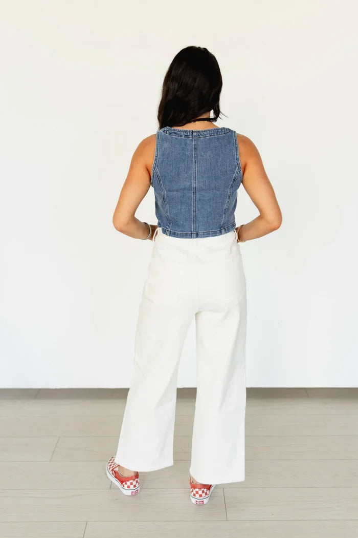 Howdy White Jeans