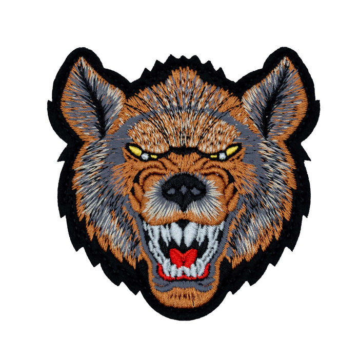 Hyena Embroidered Velcro Patch - Brotherhood Cornhole