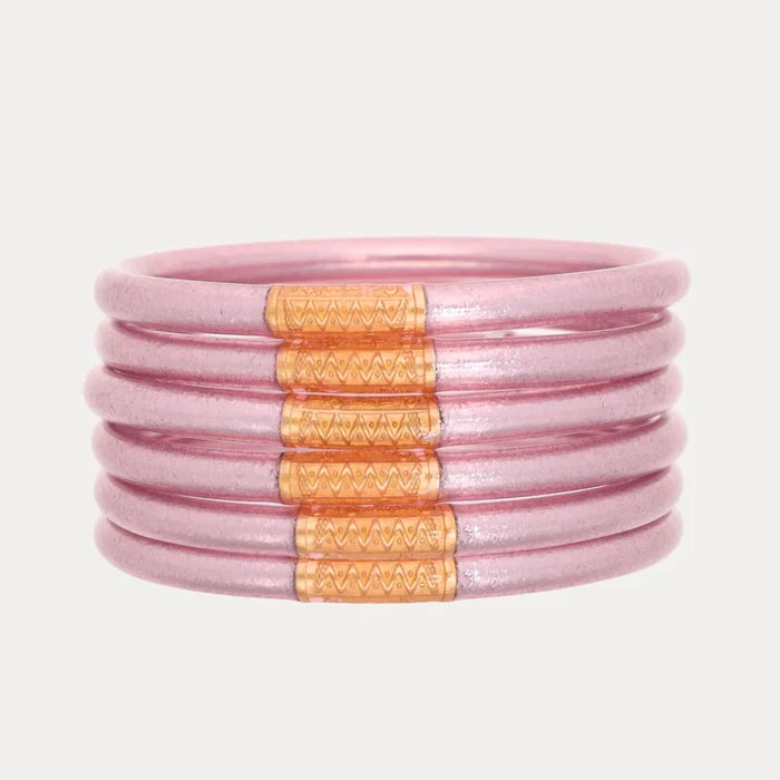 Ice Rose All Weather Bangles (Set Of 6)