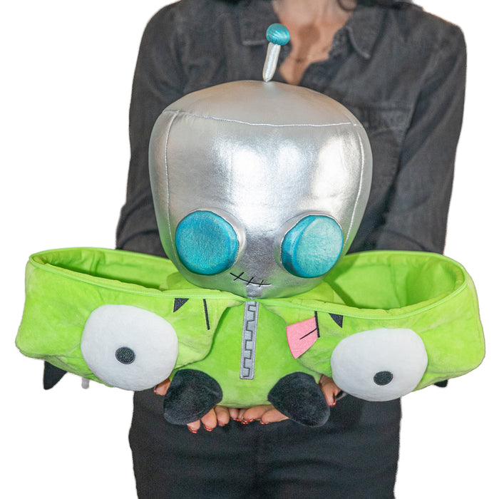 Invader Zim Dog Suit GIR 13-inch interactive plush toy featuring plush material and detailed character design from Invader Zim.
