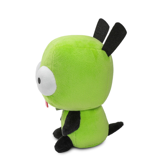 Invader Zim Gir plush dog suit featuring a soft, detailed plush toy of Gir in a dog costume from the Invader Zim series.