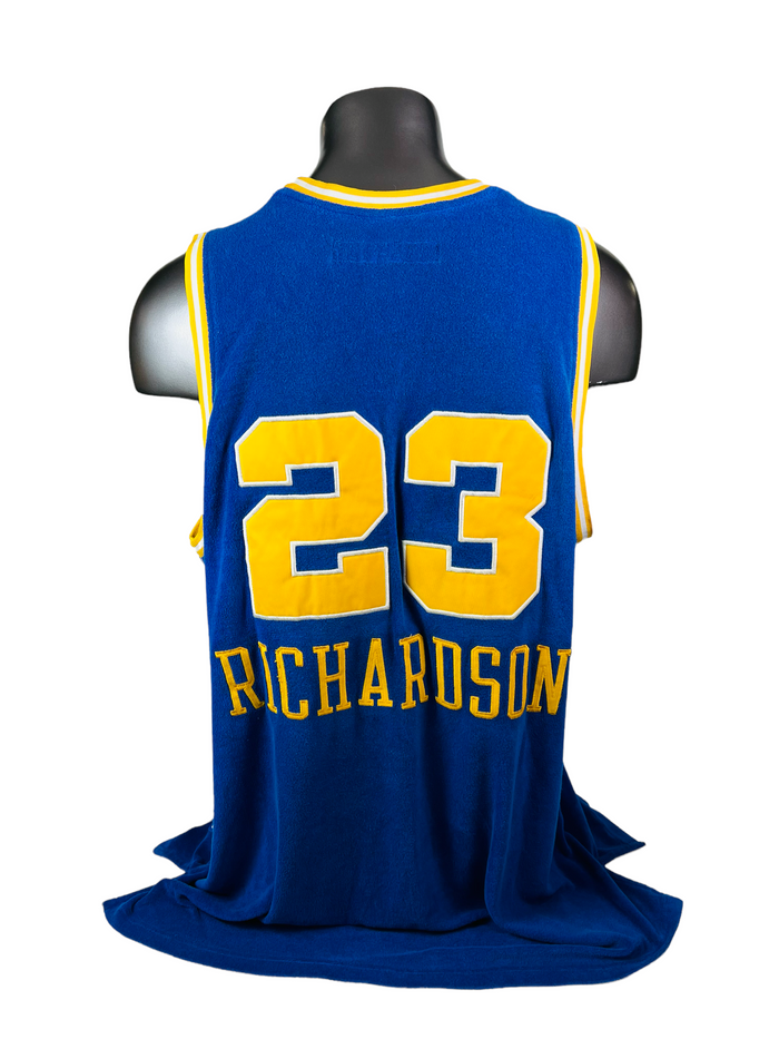 JASON RICHARDSON PHILADELPHIA GOLDEN STATE WARRIORS RETRO REEBOK JERSEY ADULT XL