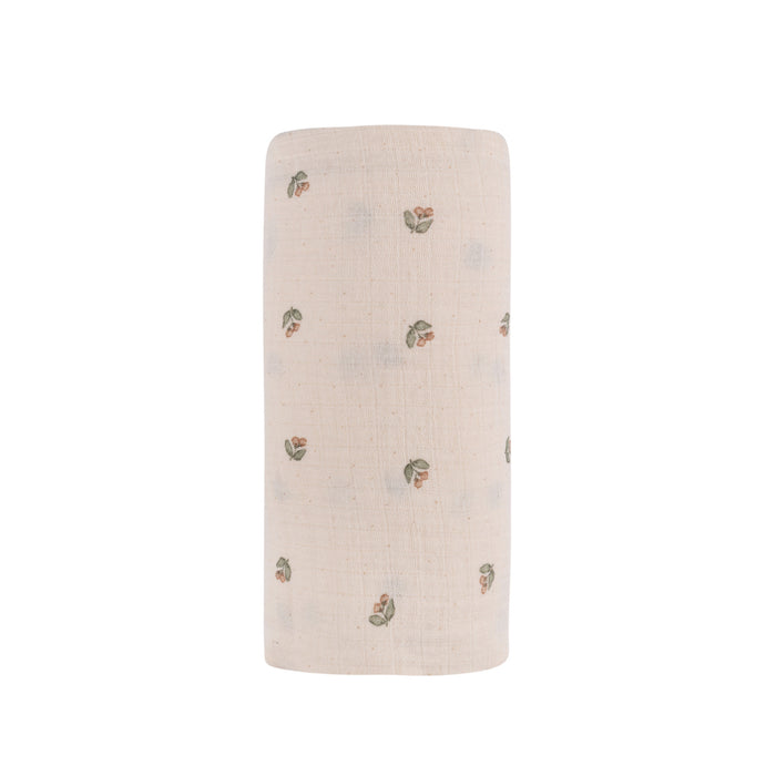 Jersey Cotton - Vintage Floral Collection- Muslin Swaddle