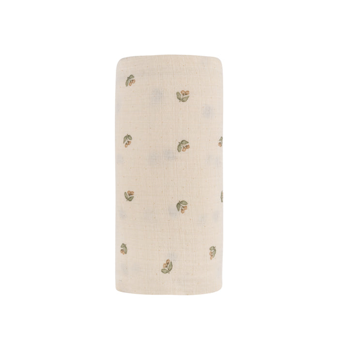 Jersey Cotton - Vintage Floral Collection- Muslin Swaddle