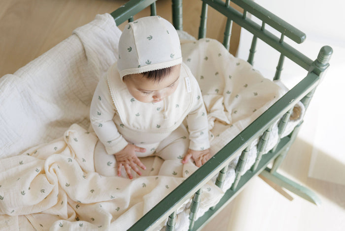 Jersey Cotton - Vintage Floral Collection- Muslin Swaddle
