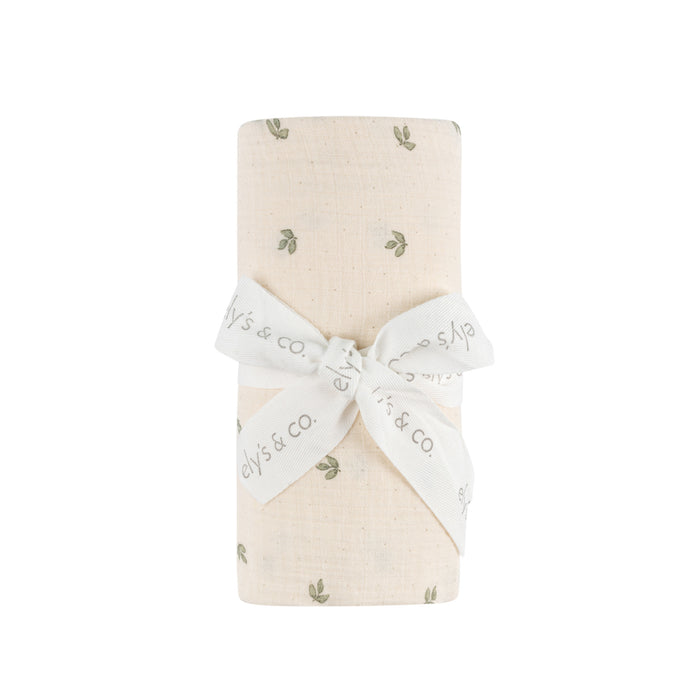 Jersey Cotton - Vintage Floral Collection- Muslin Swaddle