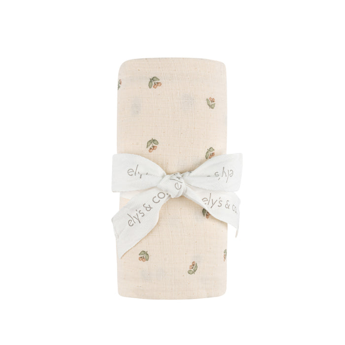 Cream Floral / one size