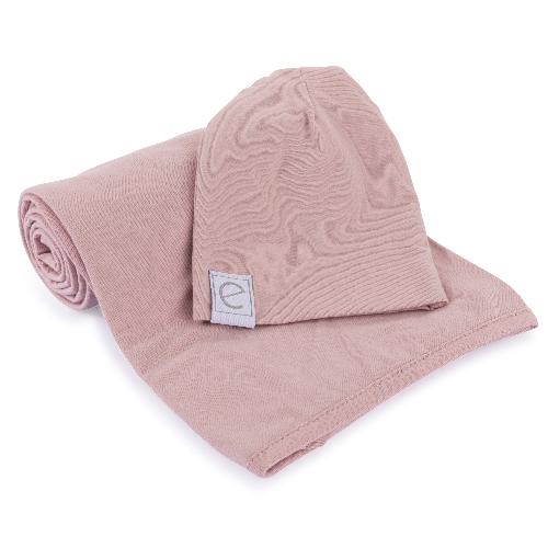 Jersey Cotton Beanie Hat - Mauve Lavender