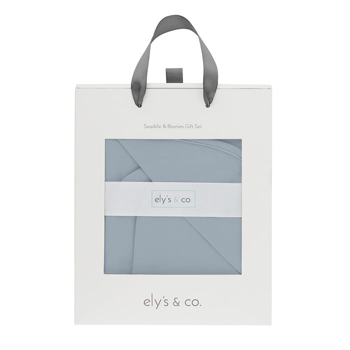 Dusty blue Jersey gift set