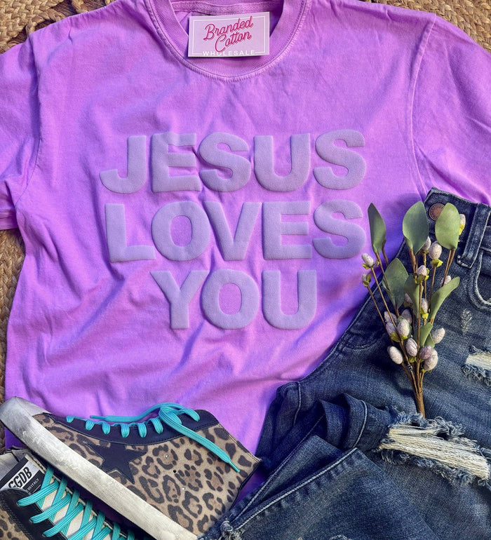 Jesus Loves You Puff