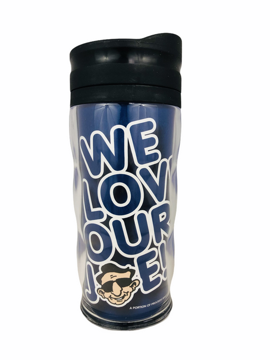 JOE PATERNO PENN STATE UNIVERSITY NITTANY LIONS VINTAGE TUMBLER / COFFEE MUG