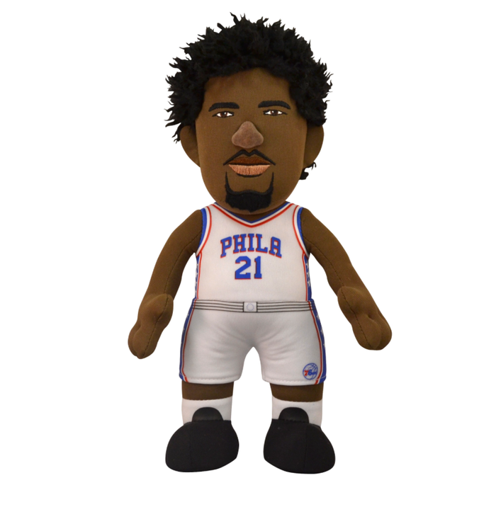 JOEL EMBIID PHILADELPHIA 76ERS 10" BLEACHER CREATURES PLUSH FIGURE
