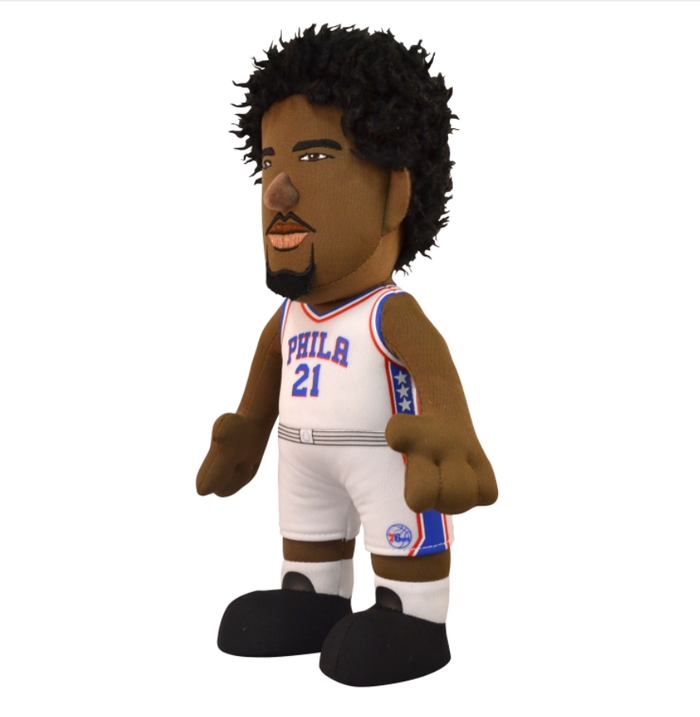 JOEL EMBIID PHILADELPHIA 76ERS 10" BLEACHER CREATURES PLUSH FIGURE
