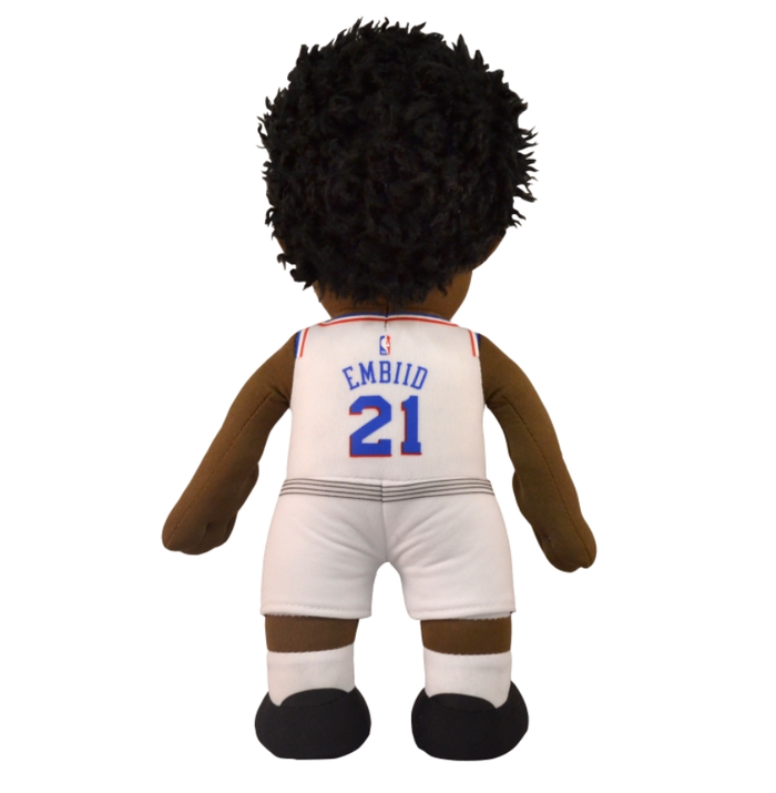 JOEL EMBIID PHILADELPHIA 76ERS 10" BLEACHER CREATURES PLUSH FIGURE
