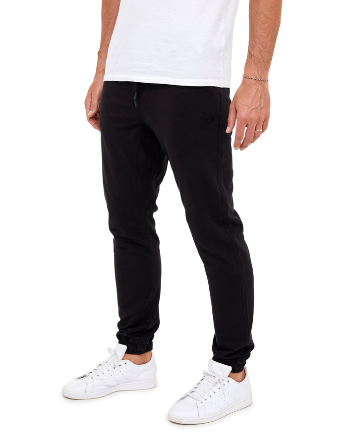 jogging black PULLIN en coton