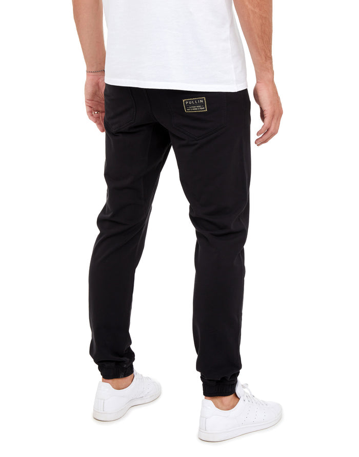 jogging black PULLIN en coton