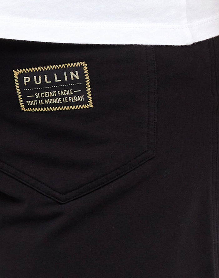 jogging black PULLIN en coton