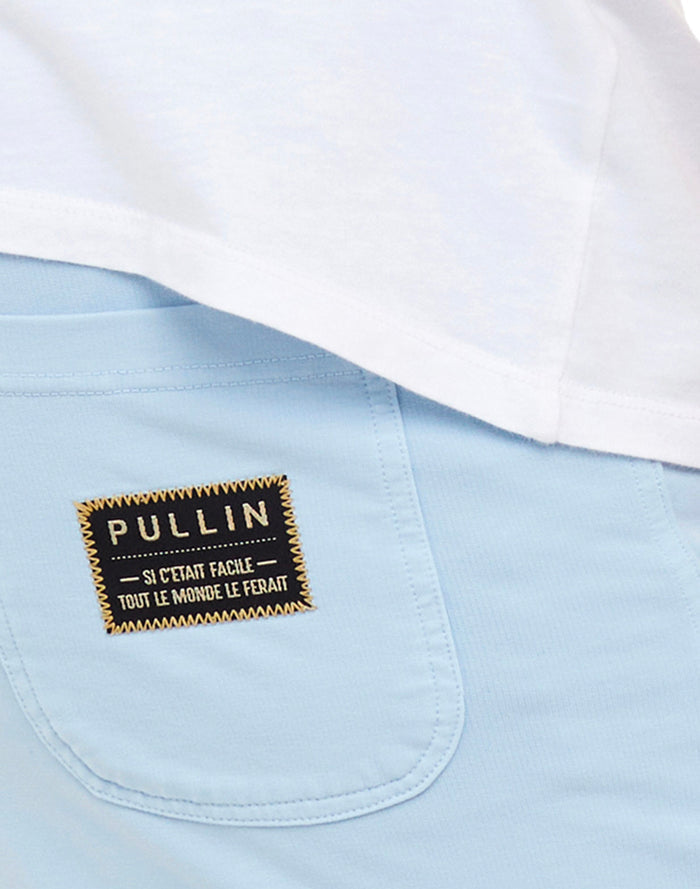 jogging blue PULLIN en coton