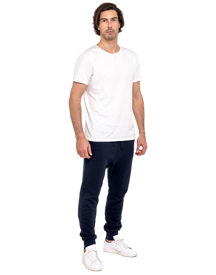 jogging loose navy21 PULLIN en coton