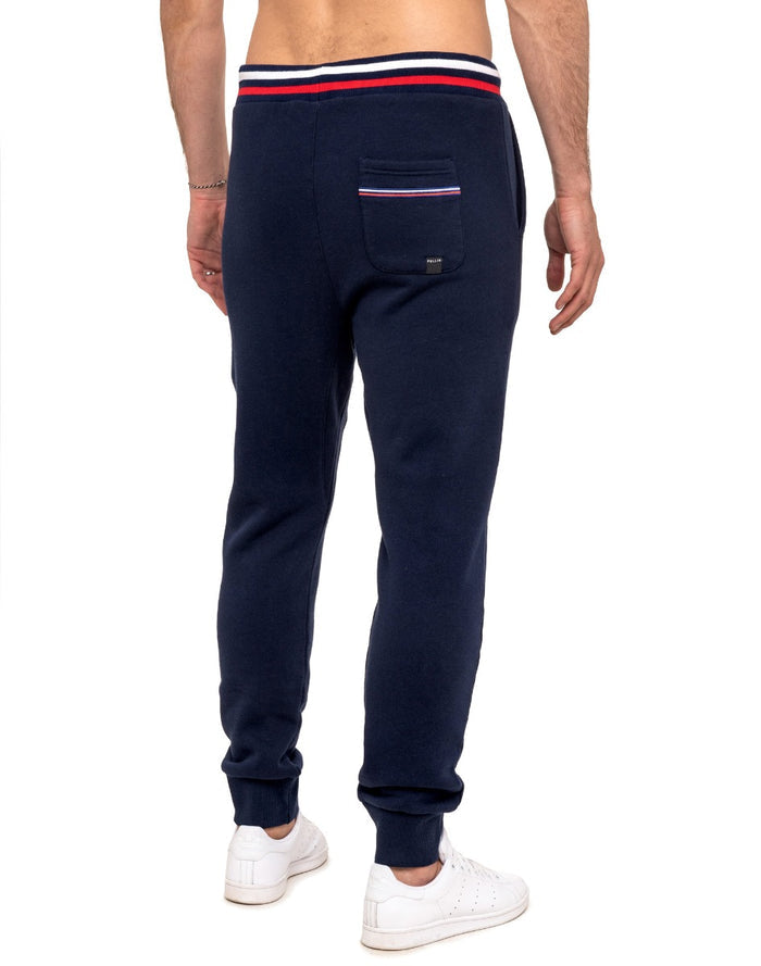 jogging loose navy21 PULLIN en coton