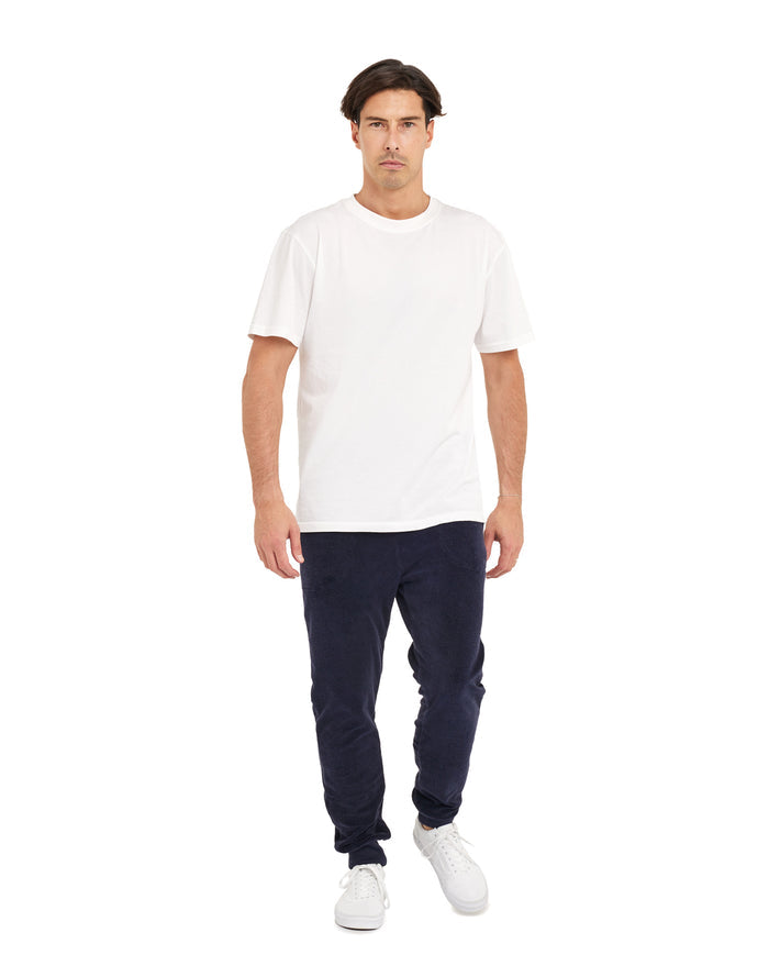 jogging spongenavy PULLIN en coton