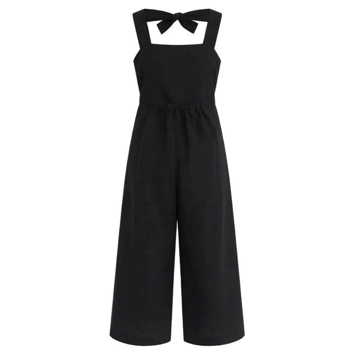 Jumpsuit Tencel & Linen Black