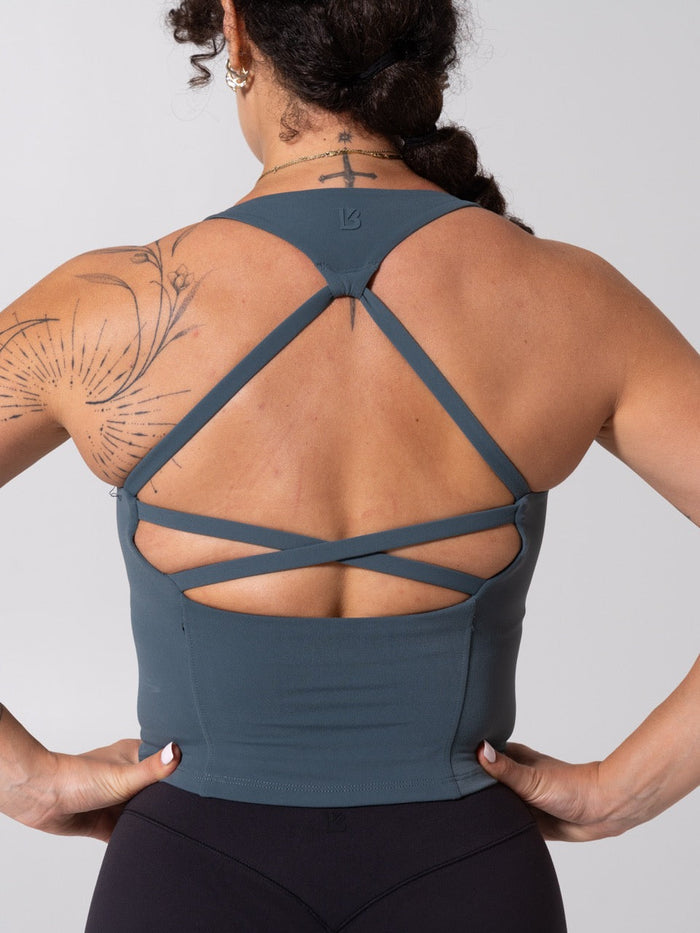 Karma Crop - Enchanted Teal