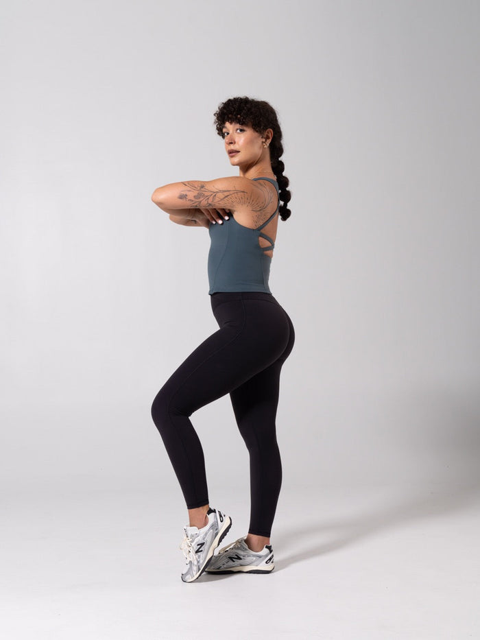 Karma Crop - Enchanted Teal