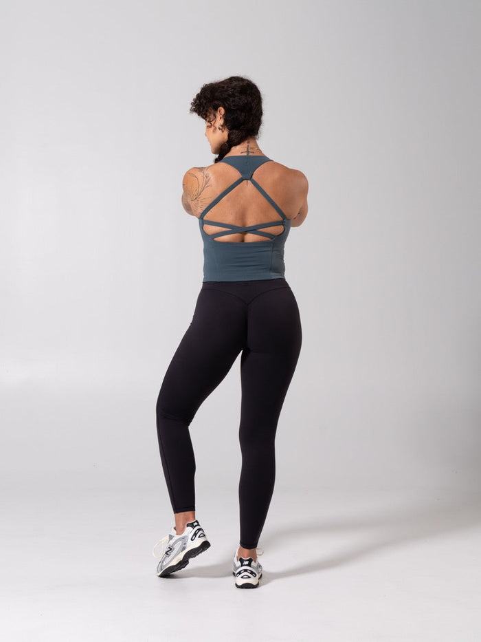 Karma Crop - Enchanted Teal
