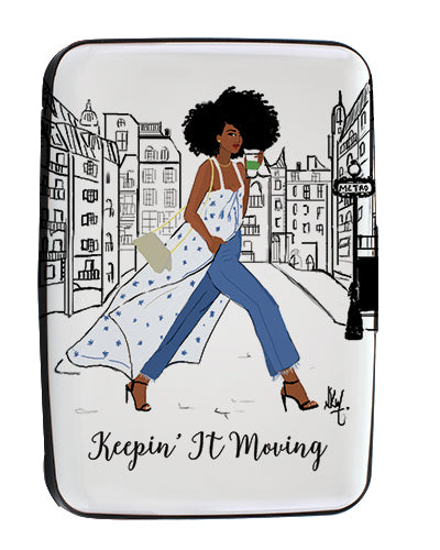 Keepin' It Moving Card Holder